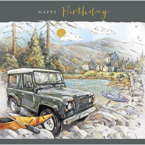 Day Tripper Dobbeltkort - Let The Adventure Begin