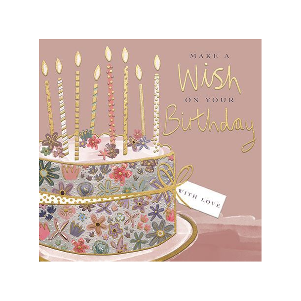 Ling Design Dobbeltkort - A Birthday Wish