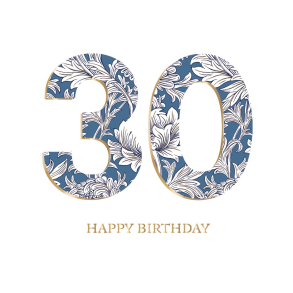 William Morris Dobbeltkort - 30th