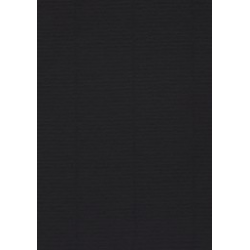 Enkelkort med struktur A6 - 220g. - 10 stk. - Sort