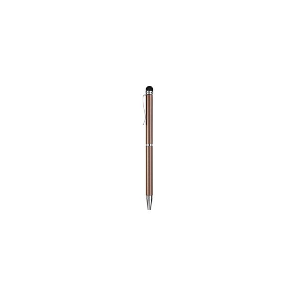 Minikuglepen Metallic Brun med touch