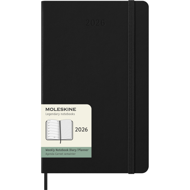 Moleskine Classic Hardcover Large Ugekalender 2026