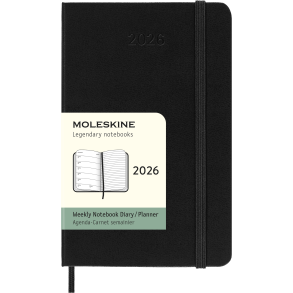 Moleskine Classic Hardcover Pocket Ugekalender 2026