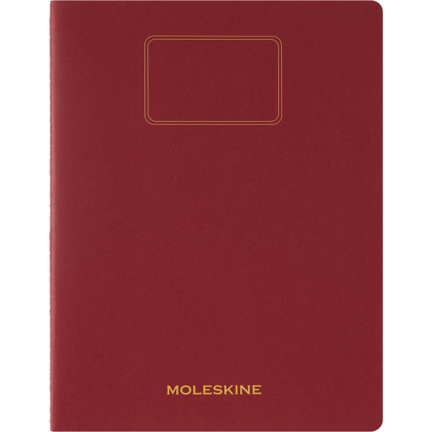 Moleskine Student Cahier XXL Cranberry Red