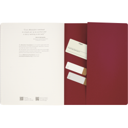 Moleskine Student Cahier XXL Cranberry Red