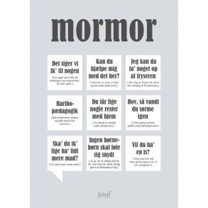 Dialgtplakat A5 Kort - Mormor