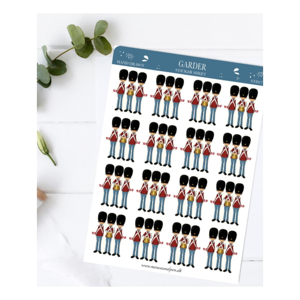 Mouse &amp; Pen Sticker - Garder