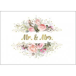 Hartung Postkort - Mr. & Mrs.