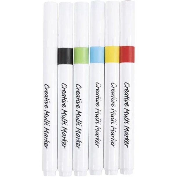 Multi Markers 6 stk.
