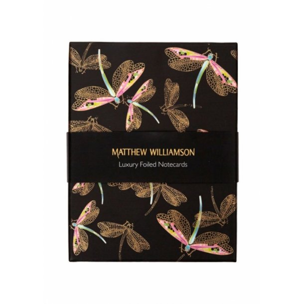 Matthew Williamson ske med kort og konvolutter Dragonfly &amp; Hummingbird