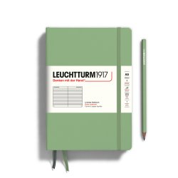Leuchtturm Notesbog A5 Sage Linjeret