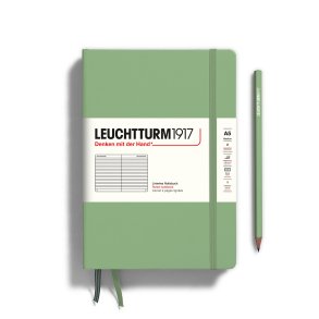 Leuchtturm Notesbog A5 Sage Linjeret