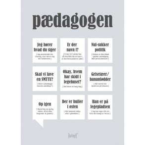 Dialgtplakat A5 Kort - Pdagogen