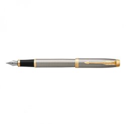 Parker IM Fyldepen Brushed Metal 