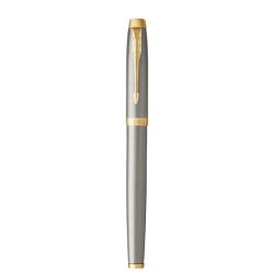 Parker IM Fyldepen Brushed Metal 