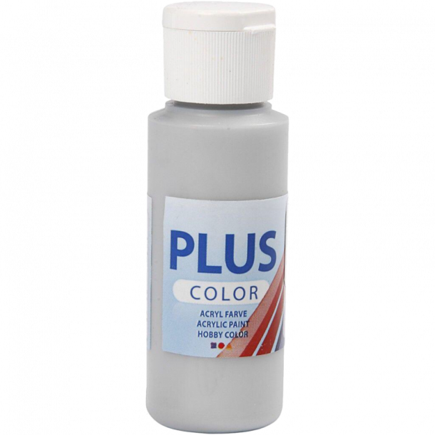 Plus Color Akrylmaling - Silver