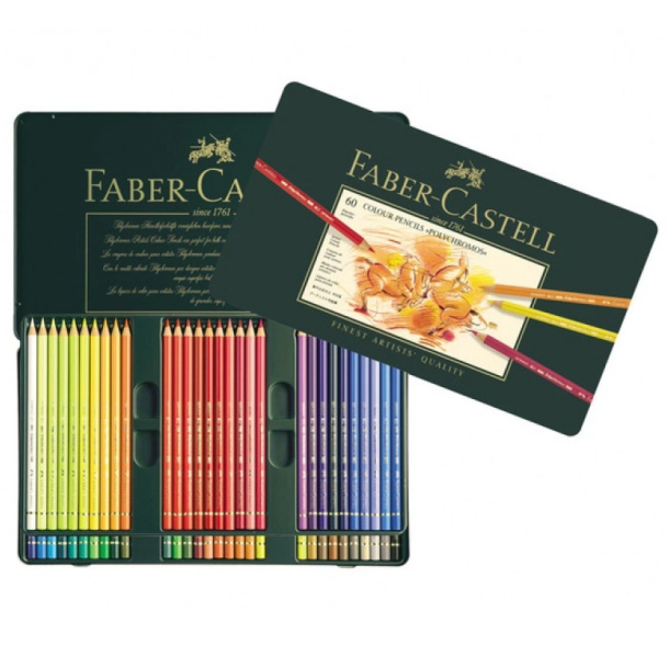 Faber-Castell Polychromos Farveblyanter 60 stk.