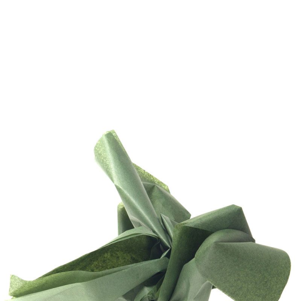 Silkepapir 8 Ark - Oliven