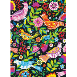 Sarah Campbell Silkepapir - Folk Birds