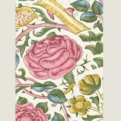 William Morris Silkepapir - Rose Spring Green