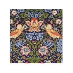 William Morris Silkepapir - Strawberry Thief