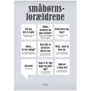 Dialgtplakat A5 Kort - Smbrnsforldrene