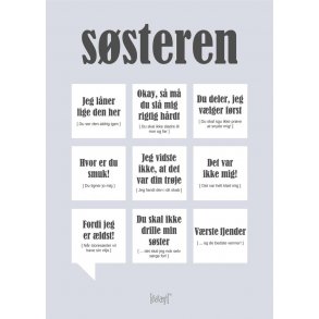 Dialgtplakat A5 Kort - Ssteren