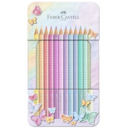 Faber-Castell Sparkle Farveblyanter Pastel 12 stk.