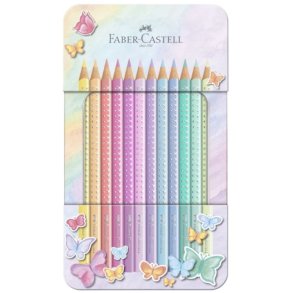 Faber-Castell Sparkle Farveblyanter Pastel 12 stk.