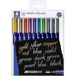 Staedtler Metallic Calligraphy 10 stk.