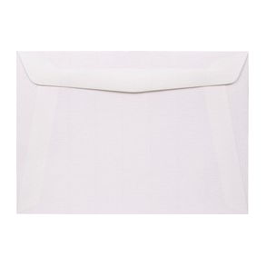 Konvolut med struktur C5 - 110g. - 5 stk. Hvid