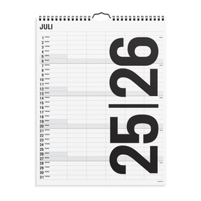 Mayland Studie Familiekalender 2025/2026