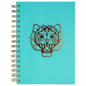 Spiralnotesbog A5 Tiger