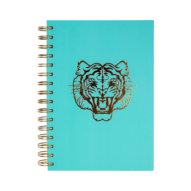 Spiralnotesbog A5 Tiger
