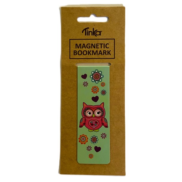 Tinka Magnetisk Bogmrke Ugle