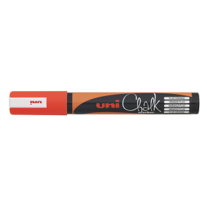 Uni Chalk Marker PWE-5M 1.8-2.5mm. - Fluo Orange