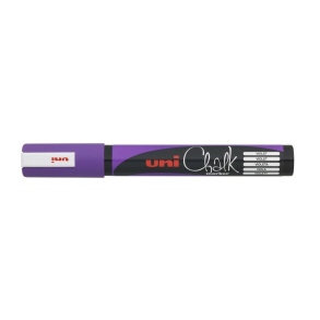 Uni Chalk Marker PWE-5M 1.8-2.5mm. - Violet