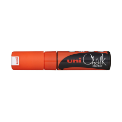 Uni Chalk Marker PWE-8K 8.0mm. - Fluo Orange