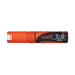 Uni Chalk Marker PWE-8K 8.0mm. - Fluo Orange