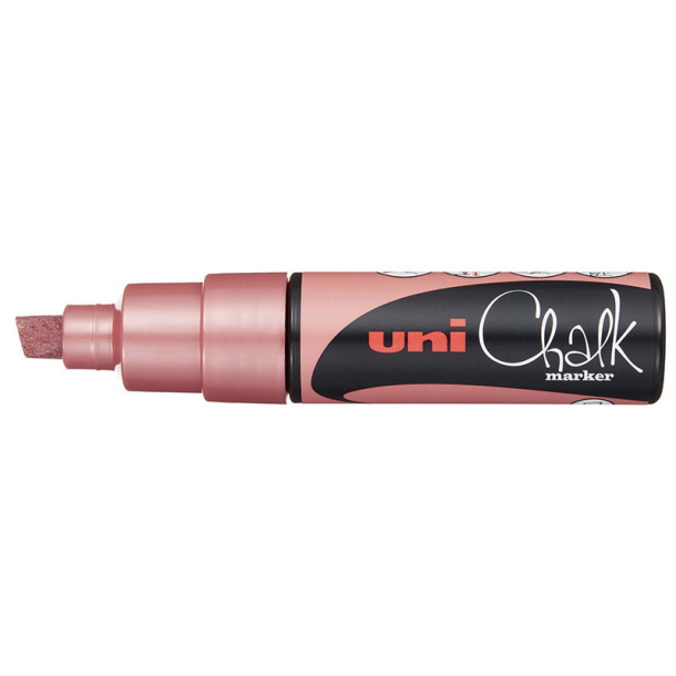 Uni Chalk Marker PWE-8K 8.0mm. - Metallic Rd