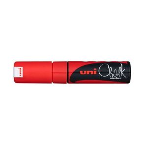 Uni Chalk Marker PWE-8K 8.0mm. - Rd