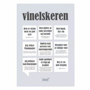 Dialgtplakat A5 Kort - Vinelskeren