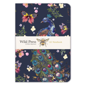 Wild Press Notebook A5 - Peacock