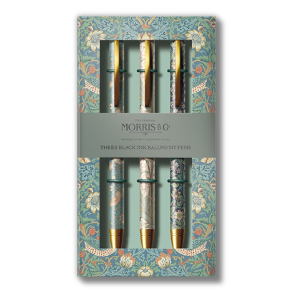 William Morris Ballpoint Pens Mrkegrn