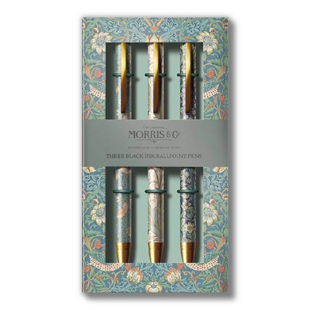 Williams Morris Ballpoint Pens Mrkegrn