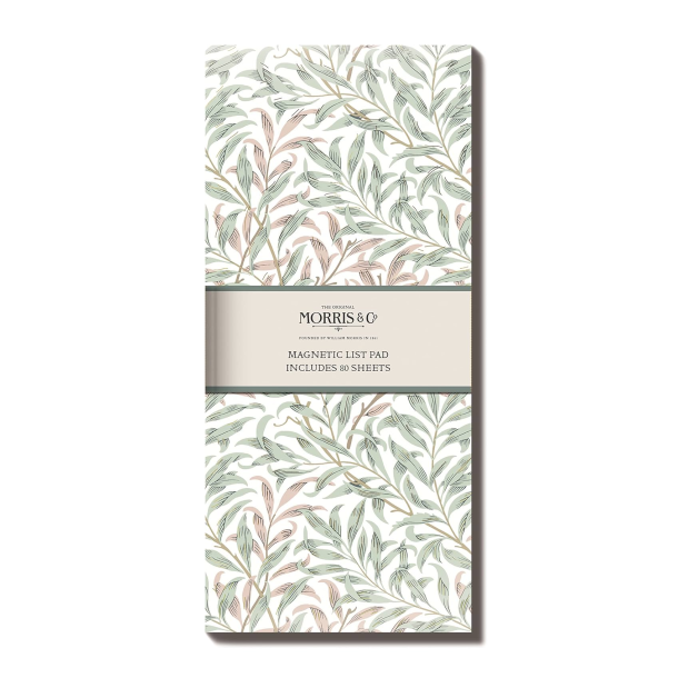 William Morris List Pad Lysegrn
